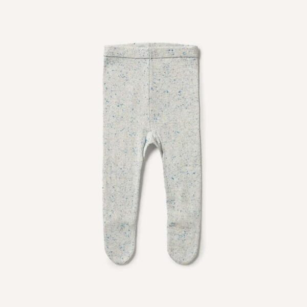 Legging de malha com pés